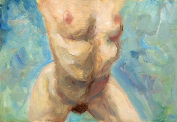 dessin de nu féminin