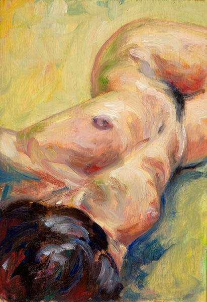 dessin de nu féminin