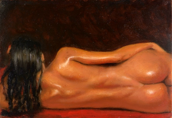 dessin de nu féminin