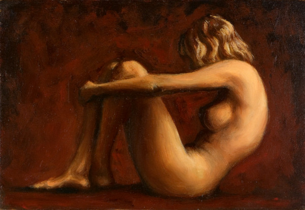 dessin de nu féminin