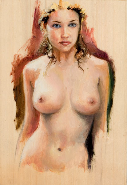 dessin de nu féminin