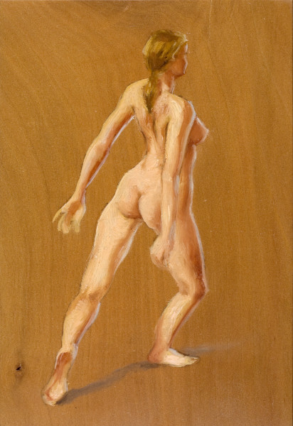 dessin de nu féminin