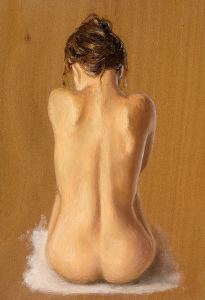 dessin de nu féminin