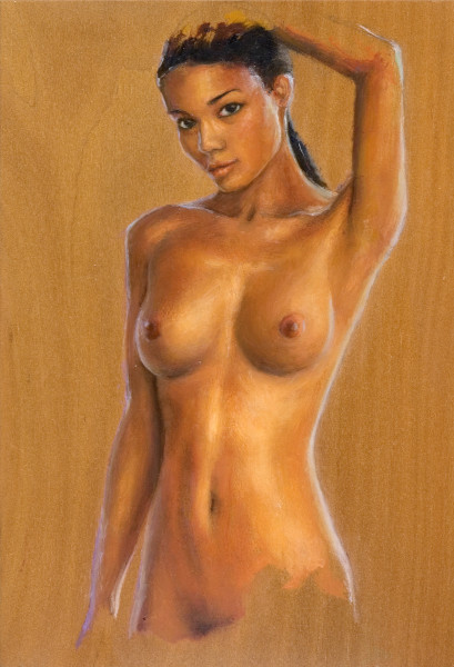 dessin de nu féminin