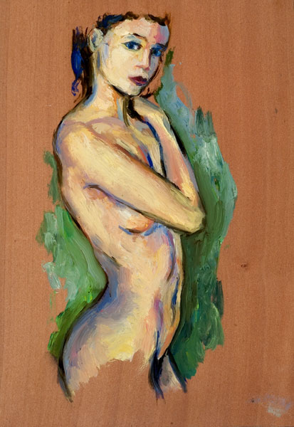 dessin de nu féminin