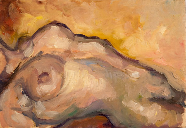 dessin de nu féminin