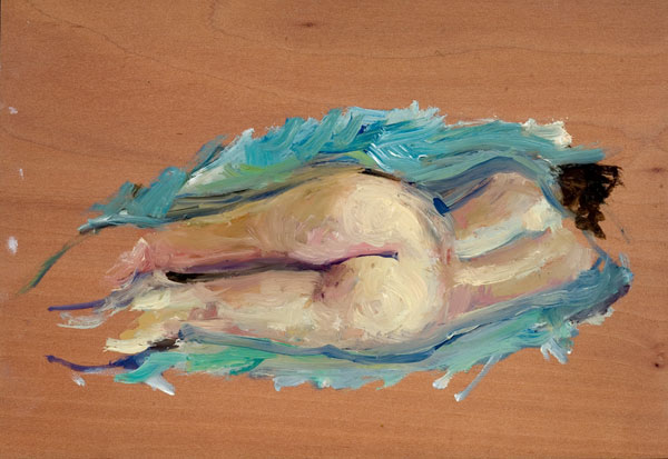 dessin de nu féminin