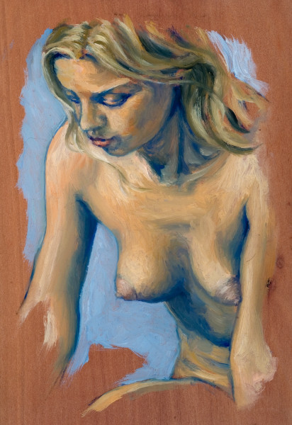 dessin de nu féminin