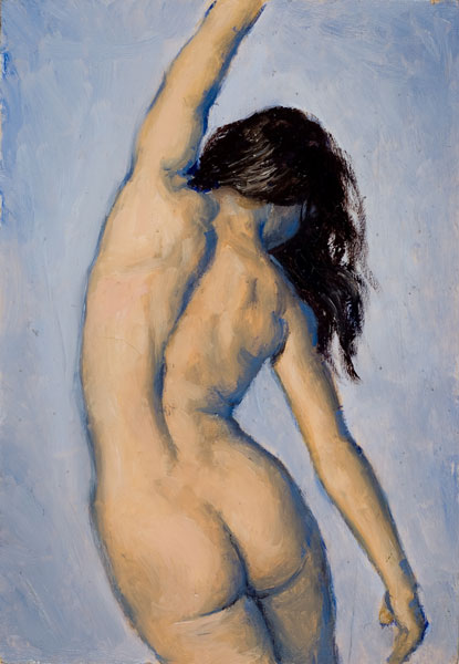 dessin de nu féminin