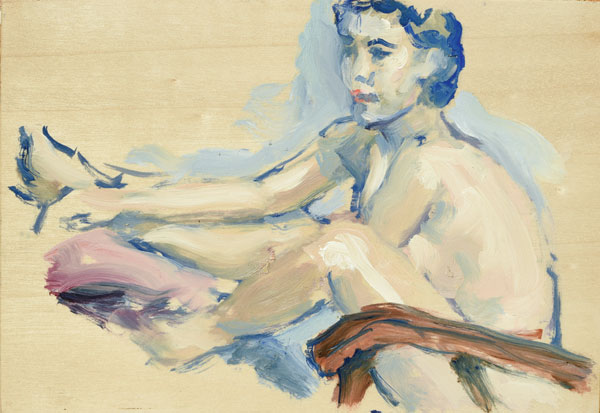 dessin de nu féminin