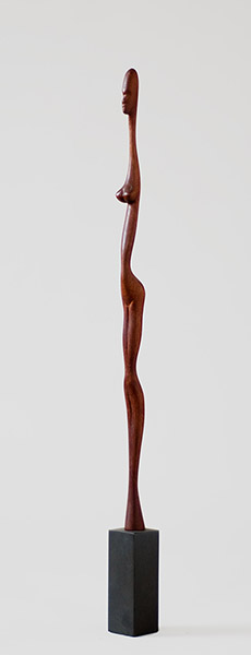 sculture de femme stylisée